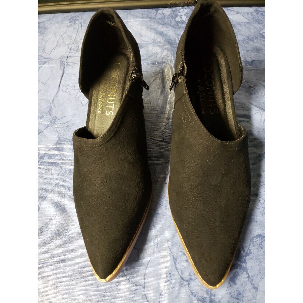 Coconuts by Matisse Women's‎ suede Pump, Black 8.5 M